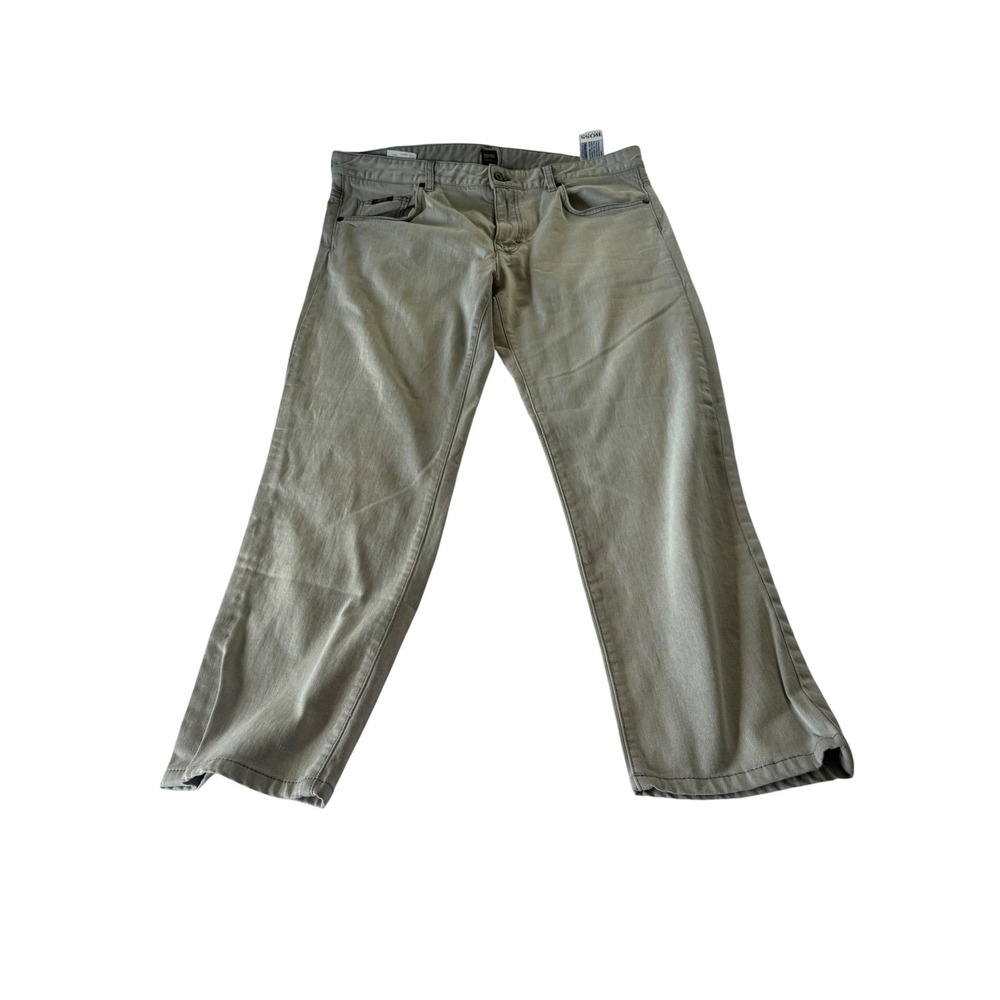 Hugo Boss Kansas Regular Fit Stretch Jeans Light Gray Mens 38/34 50261665